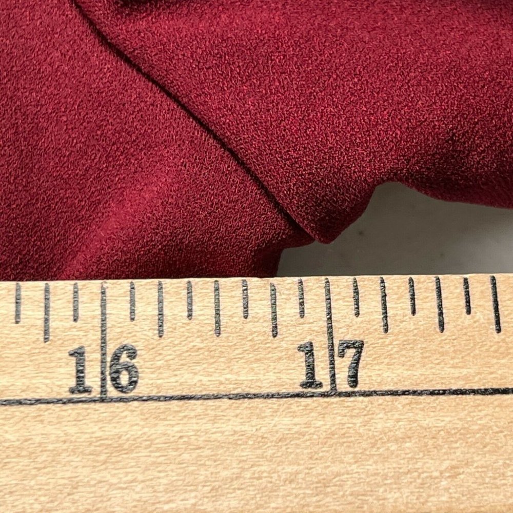 New The Vanity Room Pullover Shirt Dress Women's XSP Port Wine Bell Slee… - Picture 6 of 8